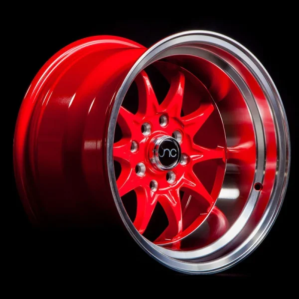 JNC003 Red Machined Lip